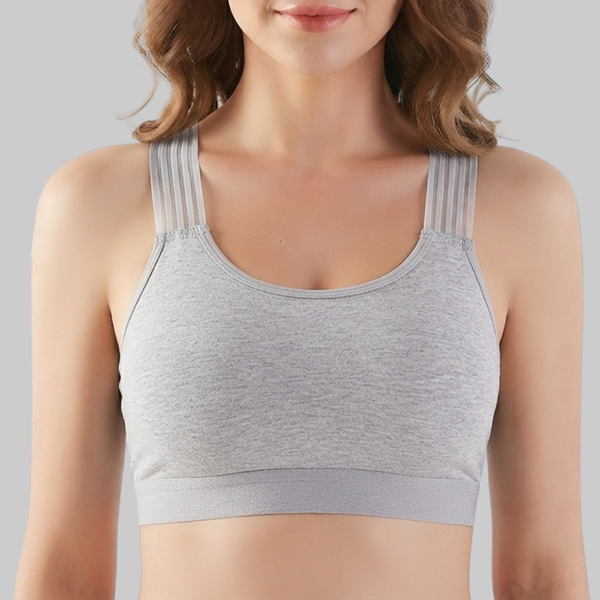 Naomi Sports Bra (Gray)