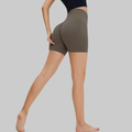 Serena Seamless Shorts (Khaki Brown)