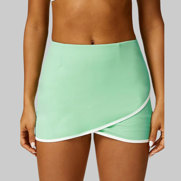 Piper Yoga Dress Set (Green Skirt)