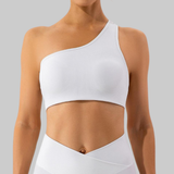 Olivia One Shoulder Sports Bra