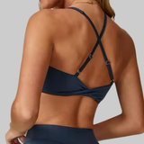 Brielle Sports Bra (Dark Gray)