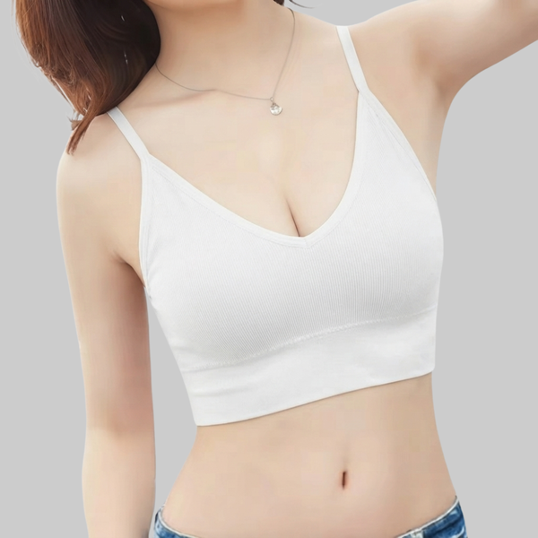 Jane Sports Bra (White)