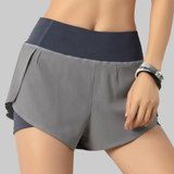 Alicia Running Shorts (Gray)