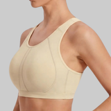 Shiela Sports Bra (Beige)