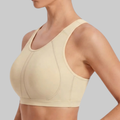 Shiela Sports Bra (Beige)