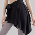 Olive Wrap Skirt (Black)