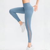 Amara Leggings (Aqua Blue)