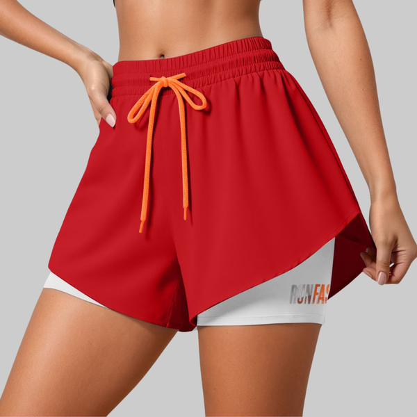 Charlene Shorts (Red)