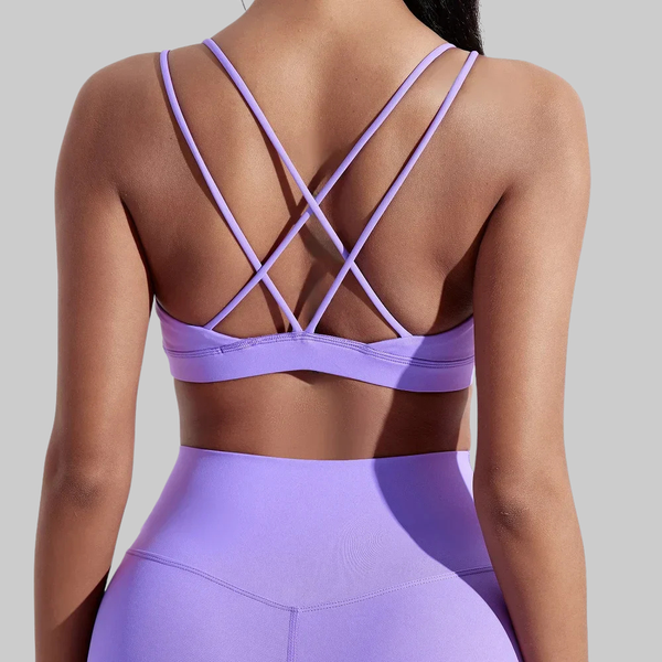 Thalia Sports Bra (Purple)