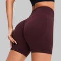Serena Seamless Shorts (Cherry Red)