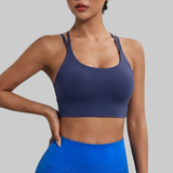 Tamara Sports Bra (Navy Blue)