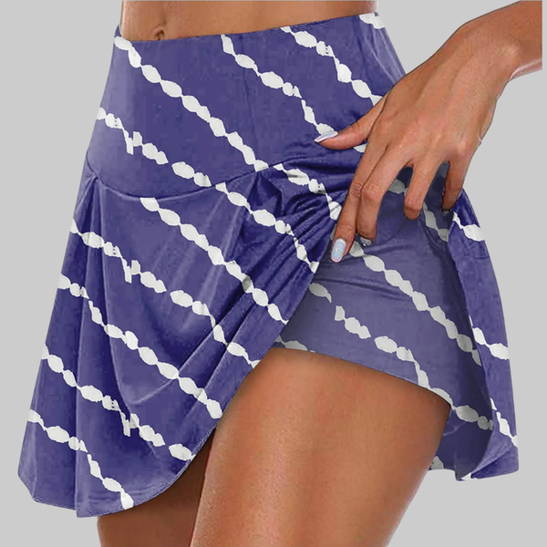 Hazel Yoga Skirt (Dark Purple)