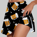 Alice Tennis Skirt (Black)
