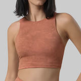 Lanie Sports Bra (Orange)