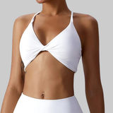 Evelyn Sports Bra (White)