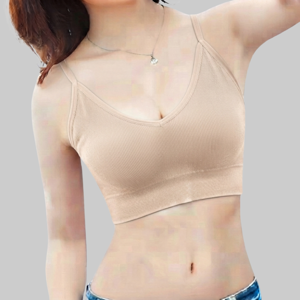 Jane Sports Bra (Khaki)