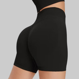 Serena Seamless Shorts (Black)