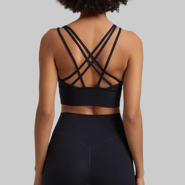 Audrey Sports Bra (Black)