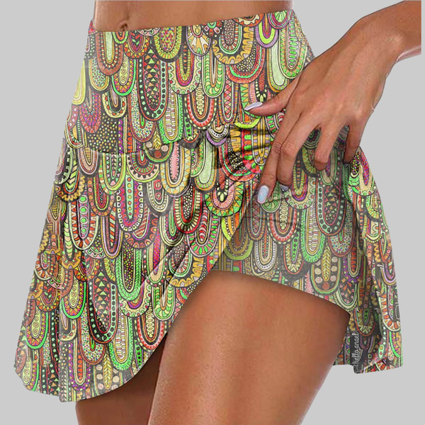 Hazel Yoga Skirt (Yellow)