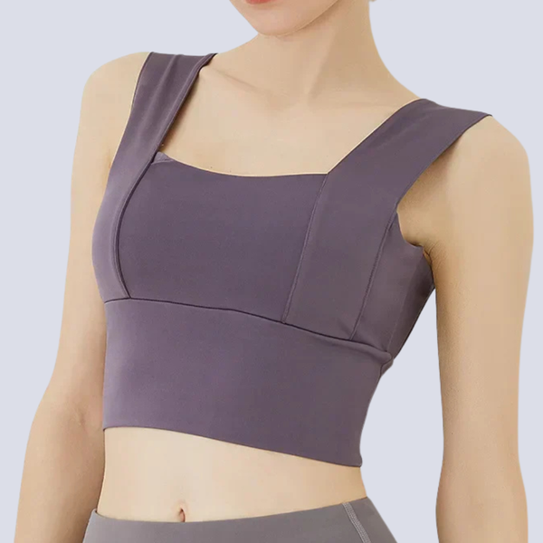 Maria Sports Bra (Dark Purple)