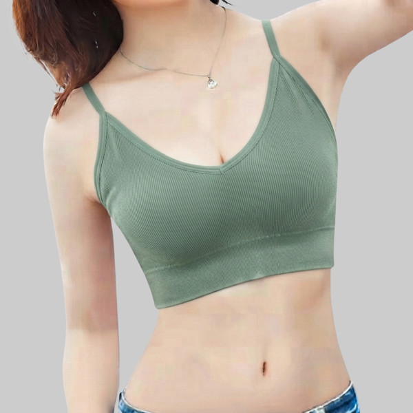 Jane Sports Bra (Green)