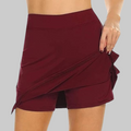 Amber Skirt (Wine Red)