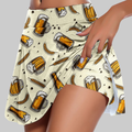 Alice Tennis Skirt (Beige)