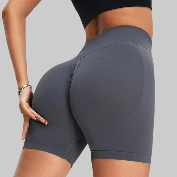 Serena Seamless Shorts (Dark Gray)