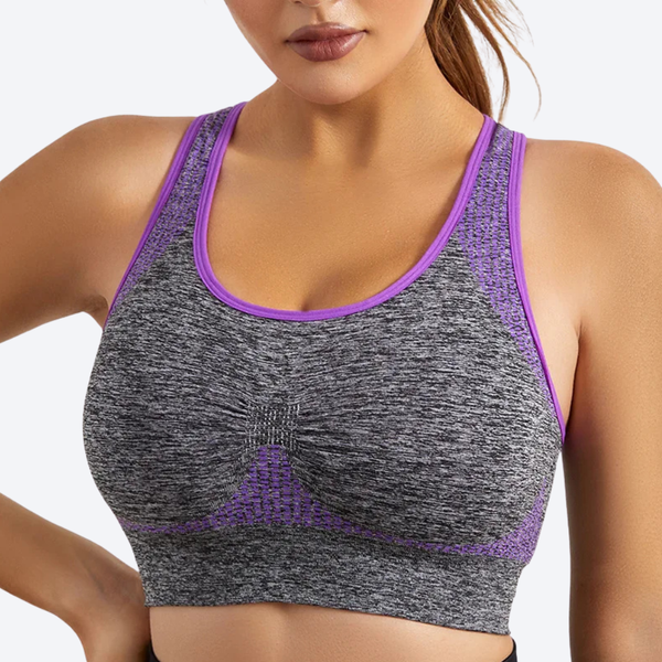 Willow Sports Bra (Purple)