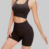 Serena Seamless Shorts (Black)