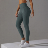 Celine Yoga Leggings (Forest Green)