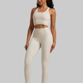 Audrey Sports Bra (Beige)