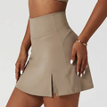 Michelle Tennis Skirt (Light Brown)