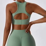 Ellen Sports Bra (Green)