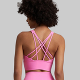 Audrey Sports Bra (Light Pink)