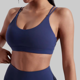 Thalia Sports Bra (Navy Blue)