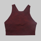 Lanie Sports Bra (Dark Brown)