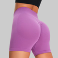 Serena Seamless Shorts (Light Violet)