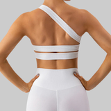 Olivia One Shoulder Sports Bra