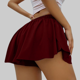 Eden Tennis Skirt (Maroon)