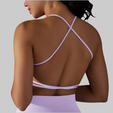 Emily Sports Bra (Purple)
