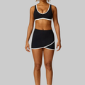 Piper Yoga Dress Set (Black Bra)