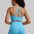 Audrey Sports Bra (Sky Blue)
