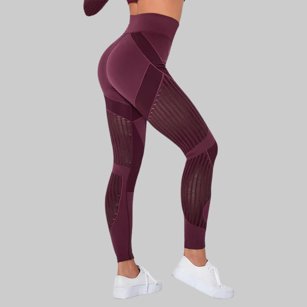 Alexa Leggings (Burgundy)