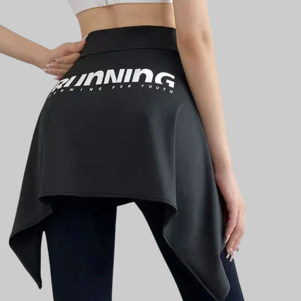 Olive Wrap Skirt (Black)