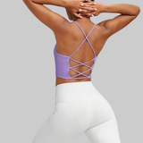 Tamara Sports Bra (Purple)