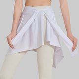 Olive Wrap Skirt (White)