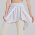 Olive Wrap Skirt (White)