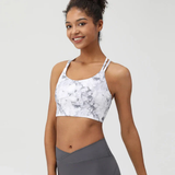 Juliana Sports Bra (Crescent White)