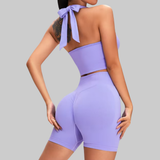 Serena Seamless Shorts (Purple)